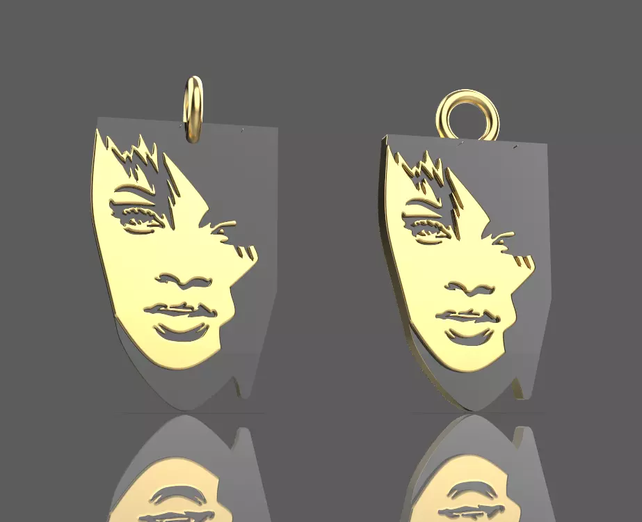 Rihanna Free 3D print model