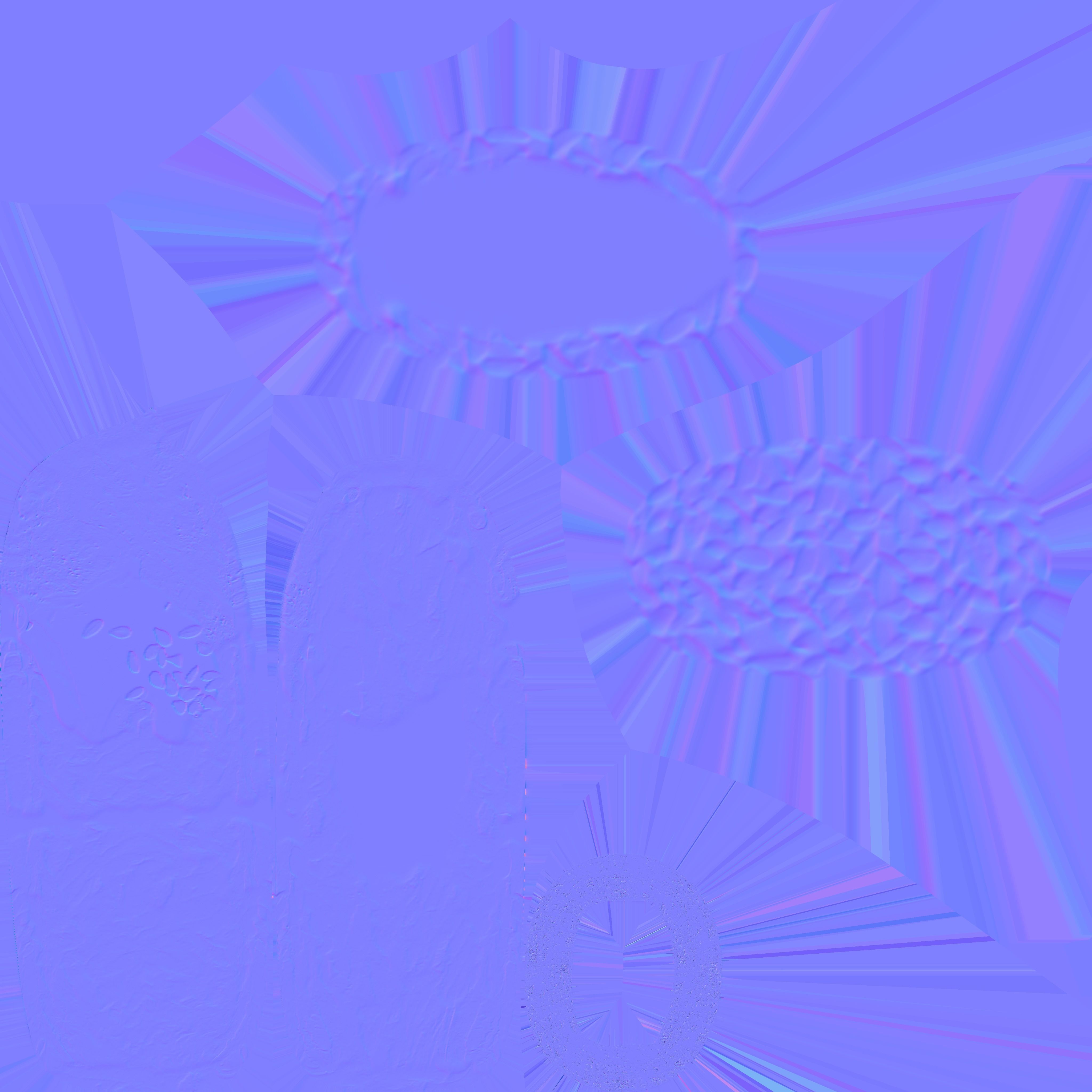 Piece of sushi Low-poly 3D model_4