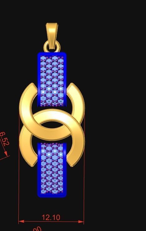 bracelet  3D print model_2