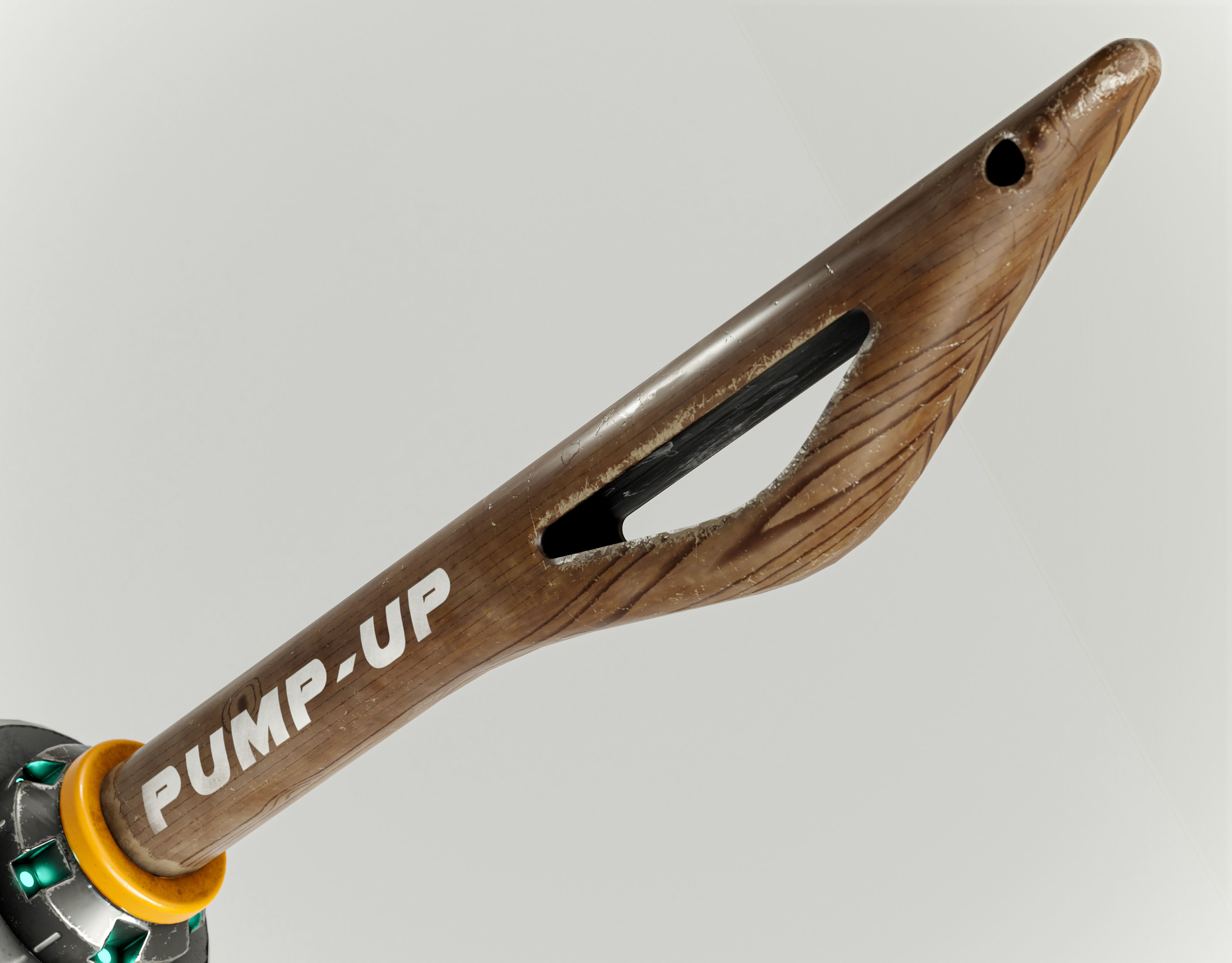 Sci-fi Pump Grenade PBR Low-poly 3D model_7