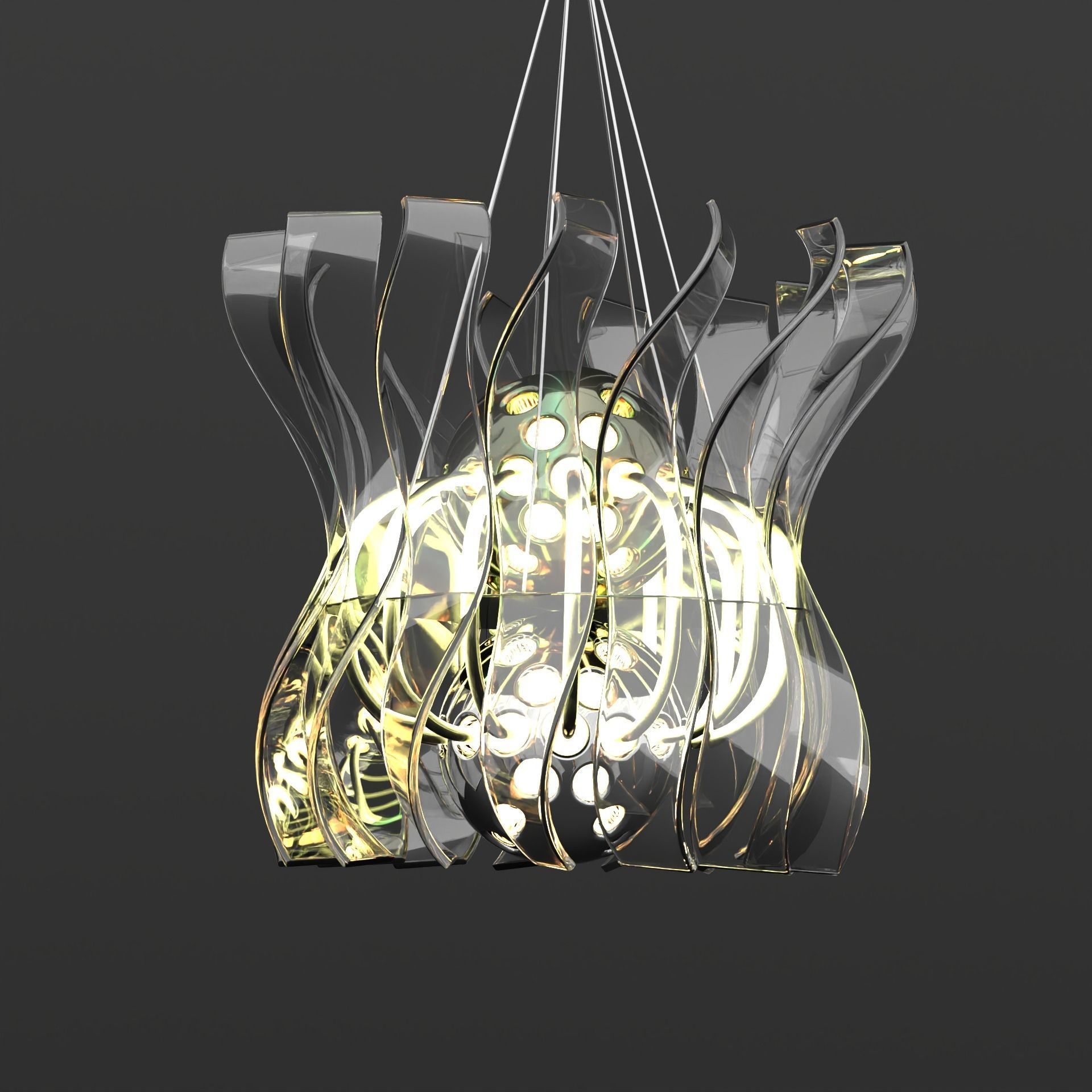 NEURAL LAMP CEILING 3D model_5