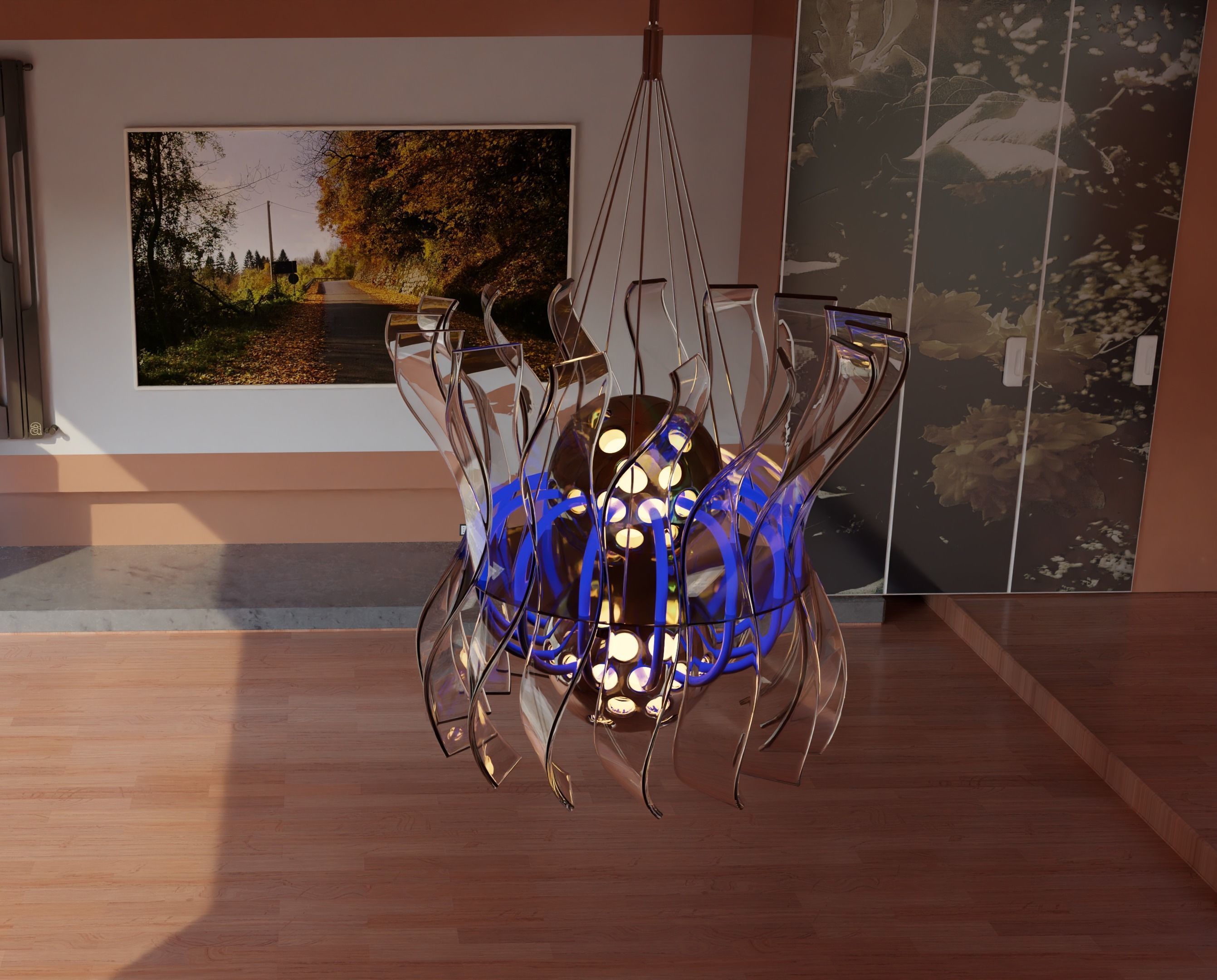 NEURAL LAMP CEILING 3D model_2