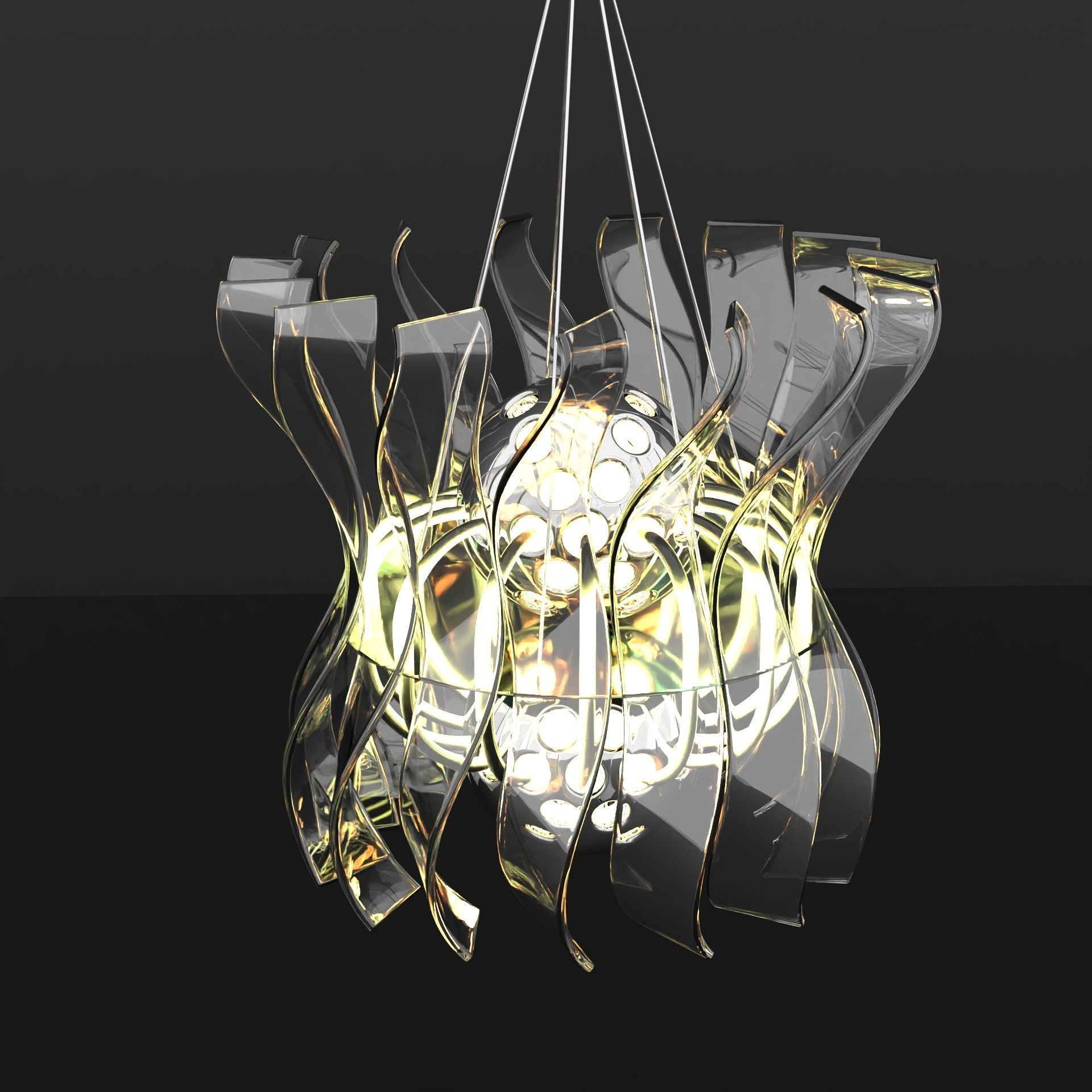 NEURAL LAMP CEILING 3D model_6
