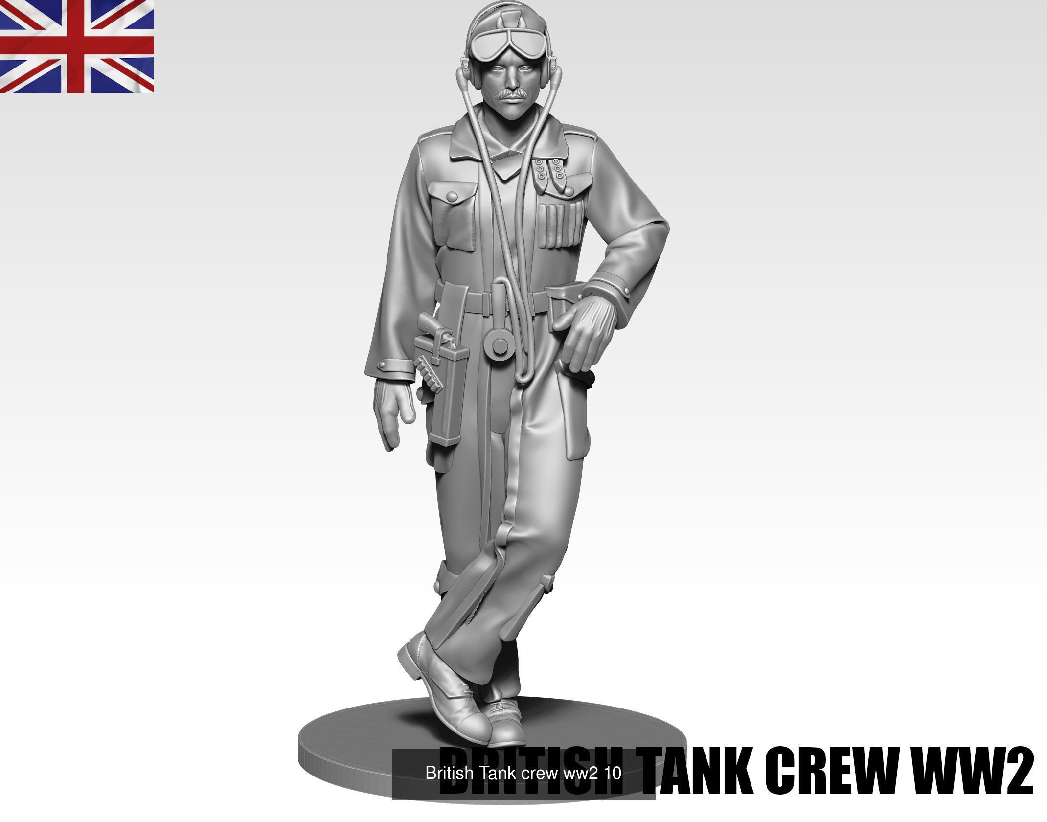 British tank crew collection ww2  _10