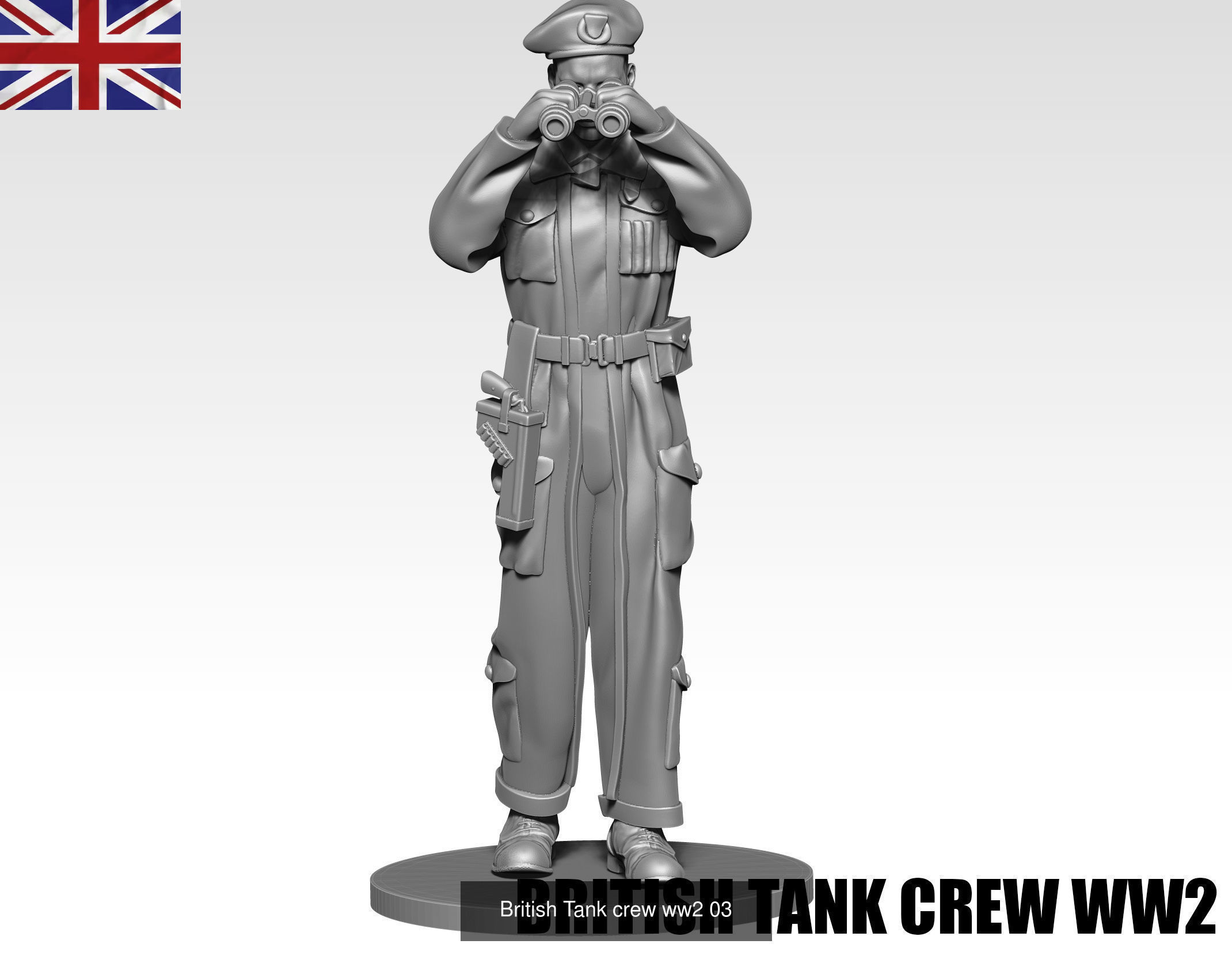 British tank crew collection ww2  _3