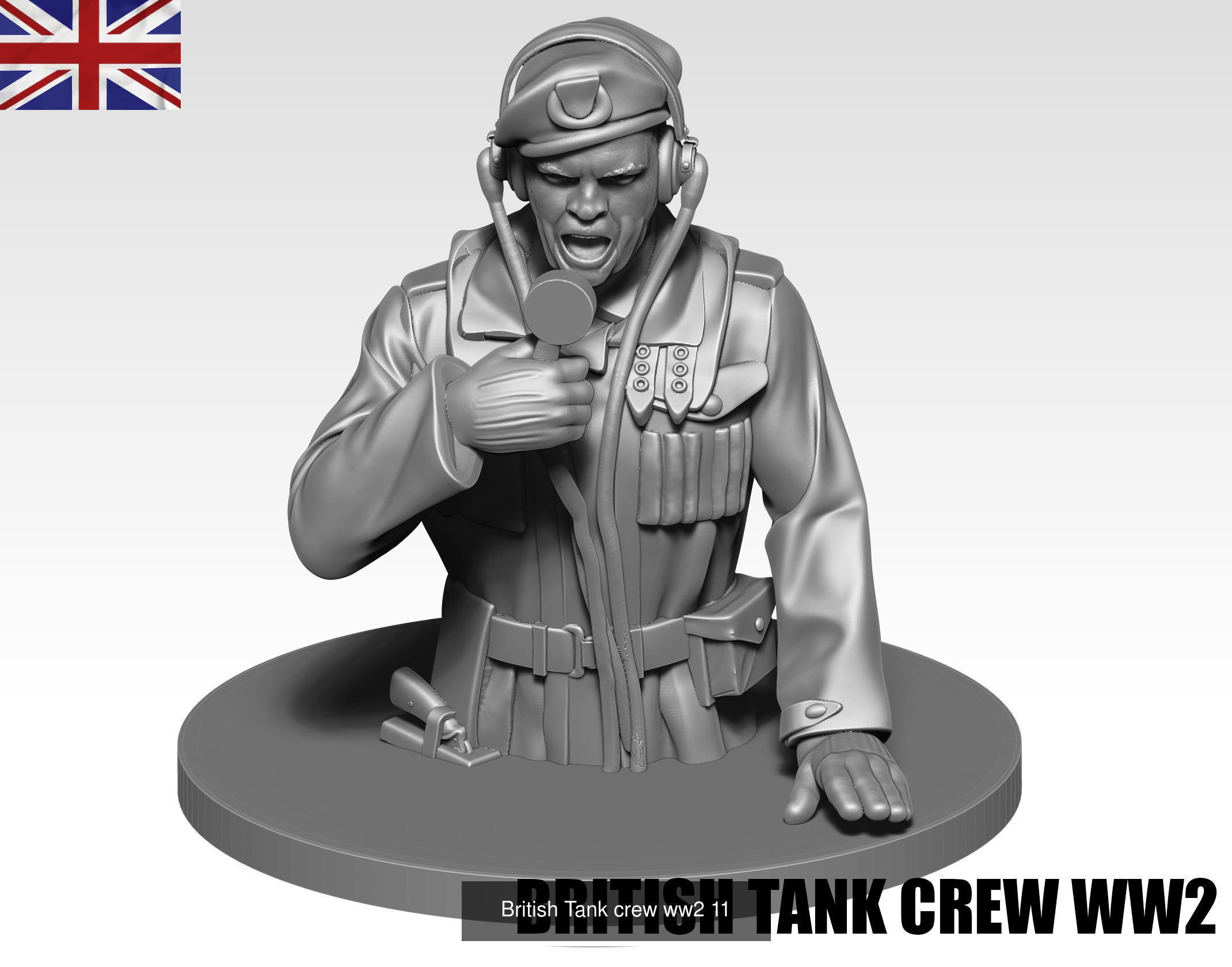 British tank crew collection ww2  _11