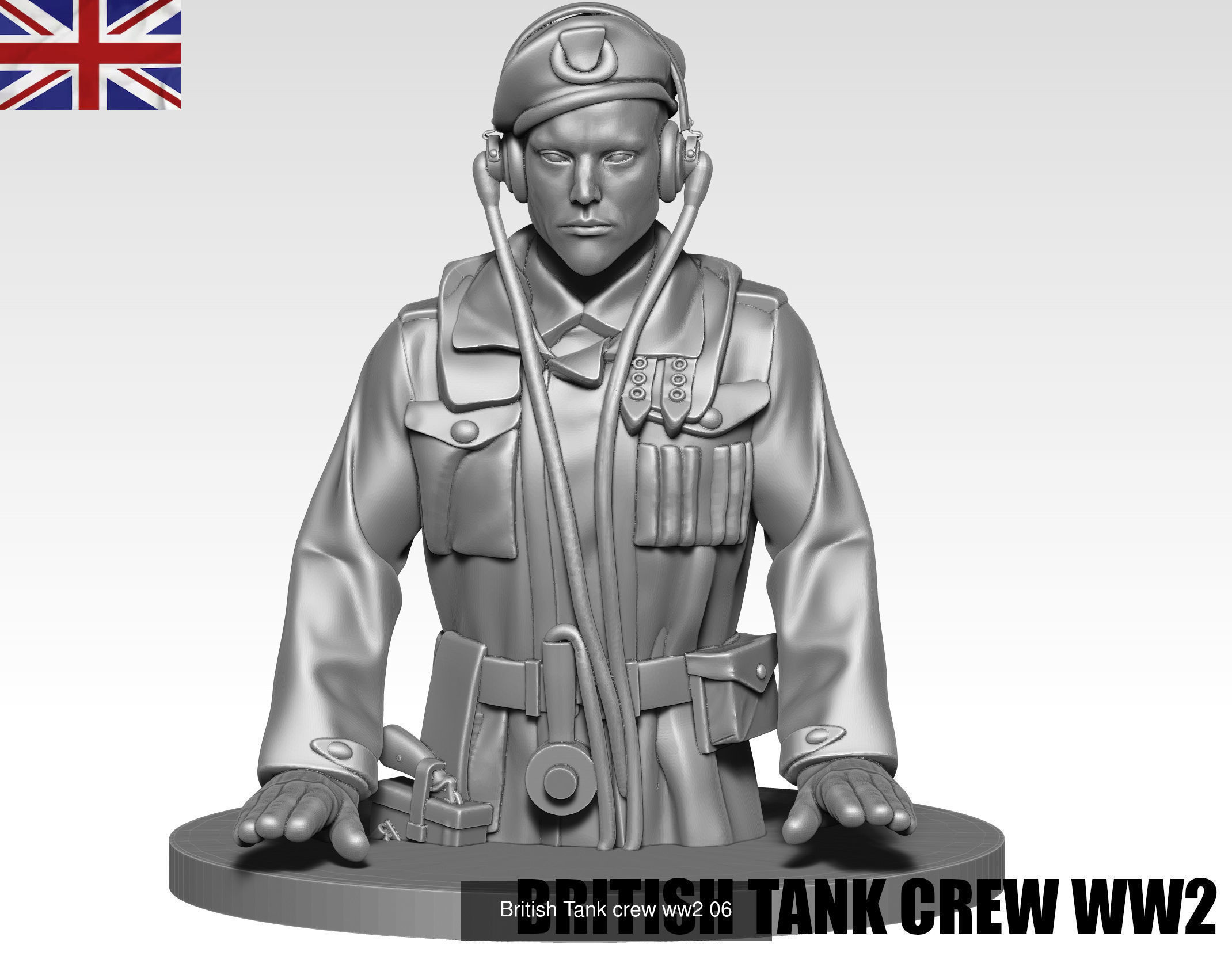 British tank crew collection ww2  _6