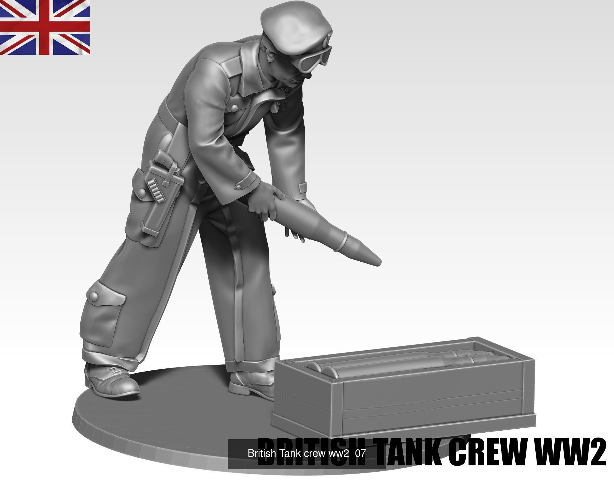 British tank crew collection ww2  _7