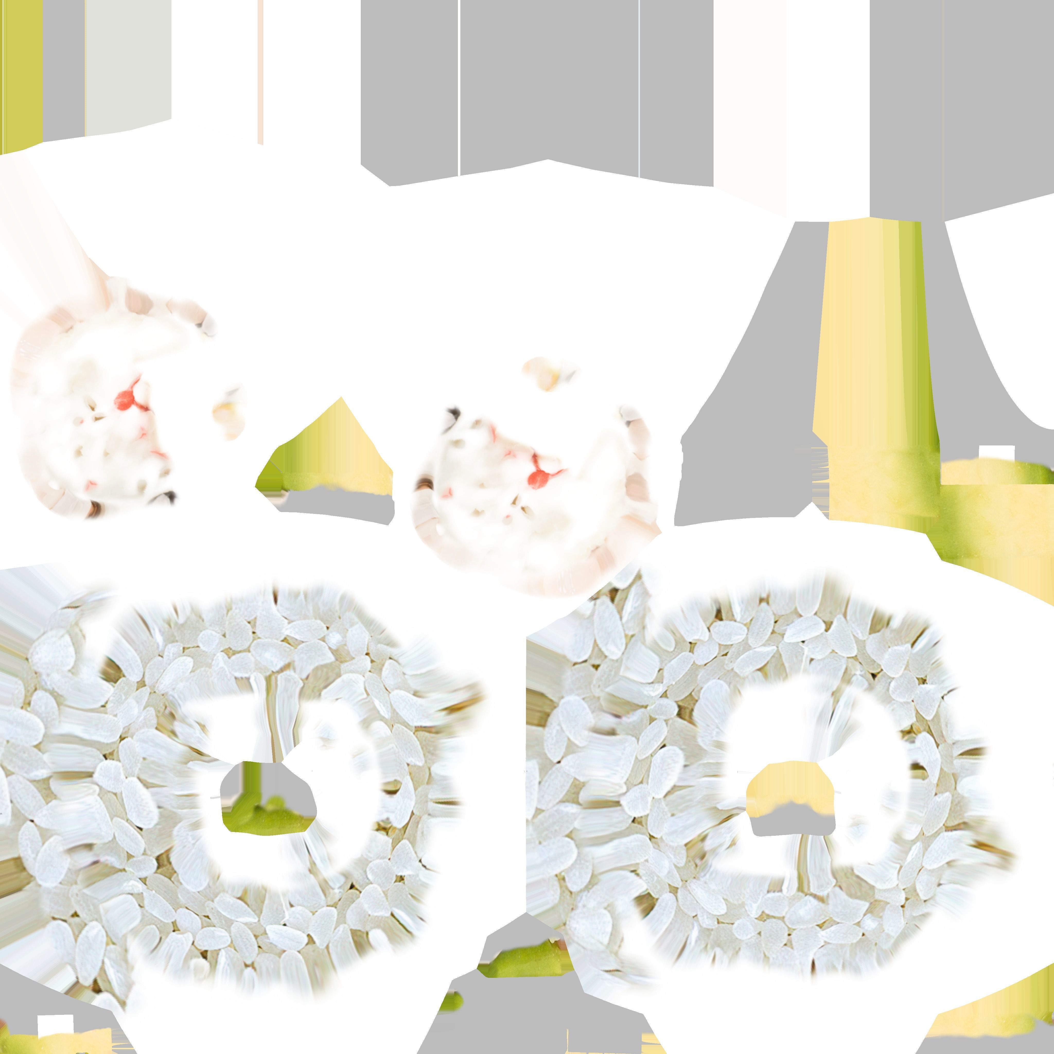 Crab sticks Low-poly 3D model_8