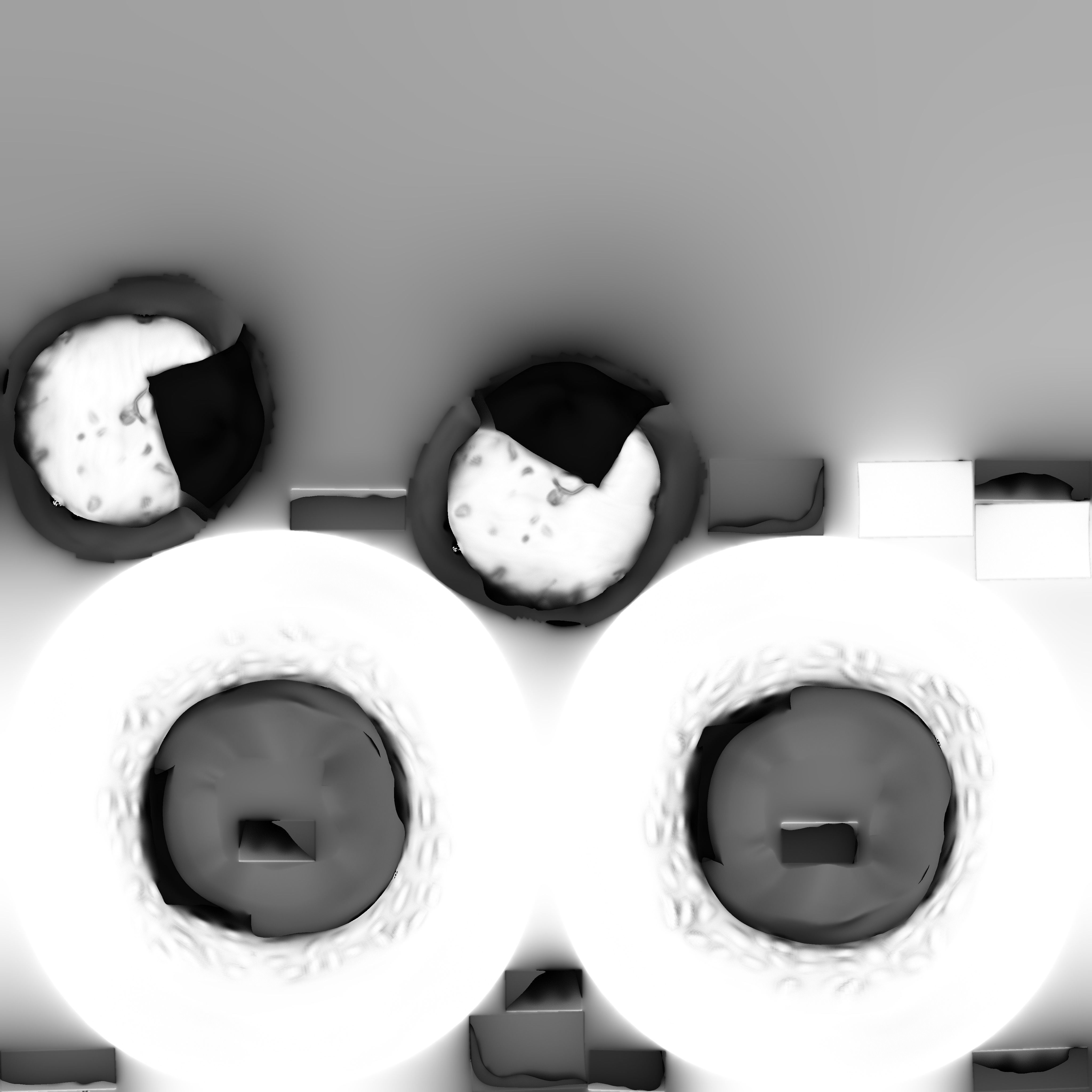 Crab sticks Low-poly 3D model_7