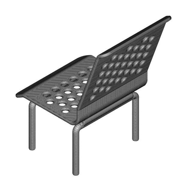 Rusty Steel Chair 3D model_4