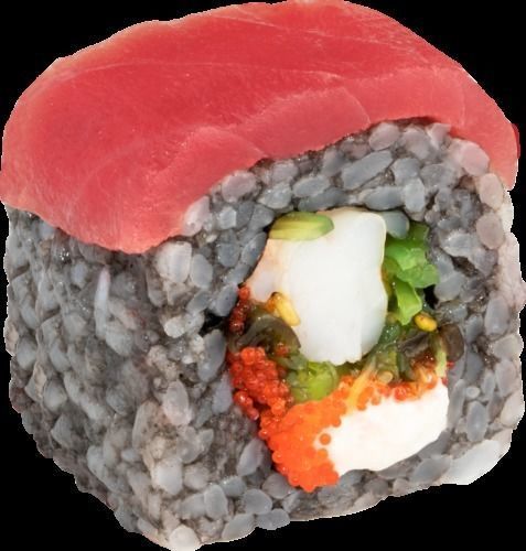 Tuna tiger Low-poly 3D model_7