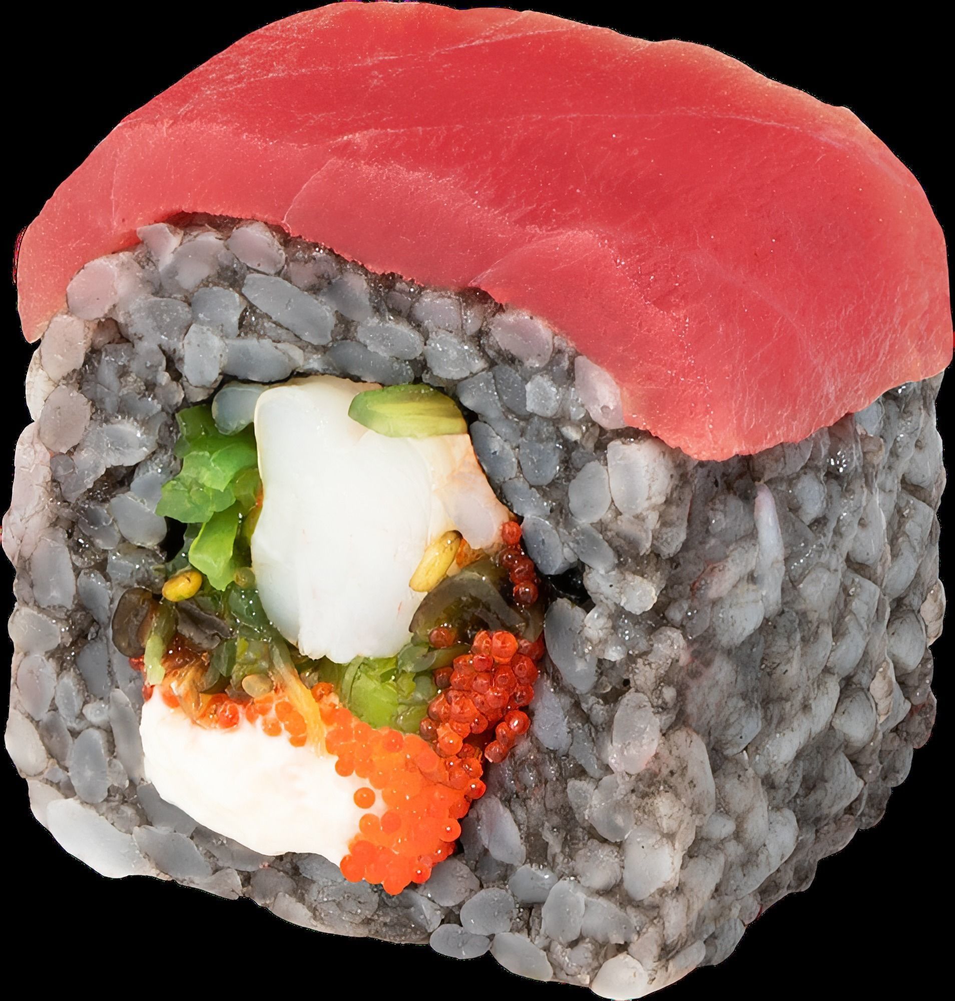 Tuna tiger Low-poly 3D model_9