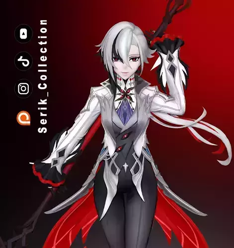 ARLECCHINO GENSHIN IMPACT 3D print model