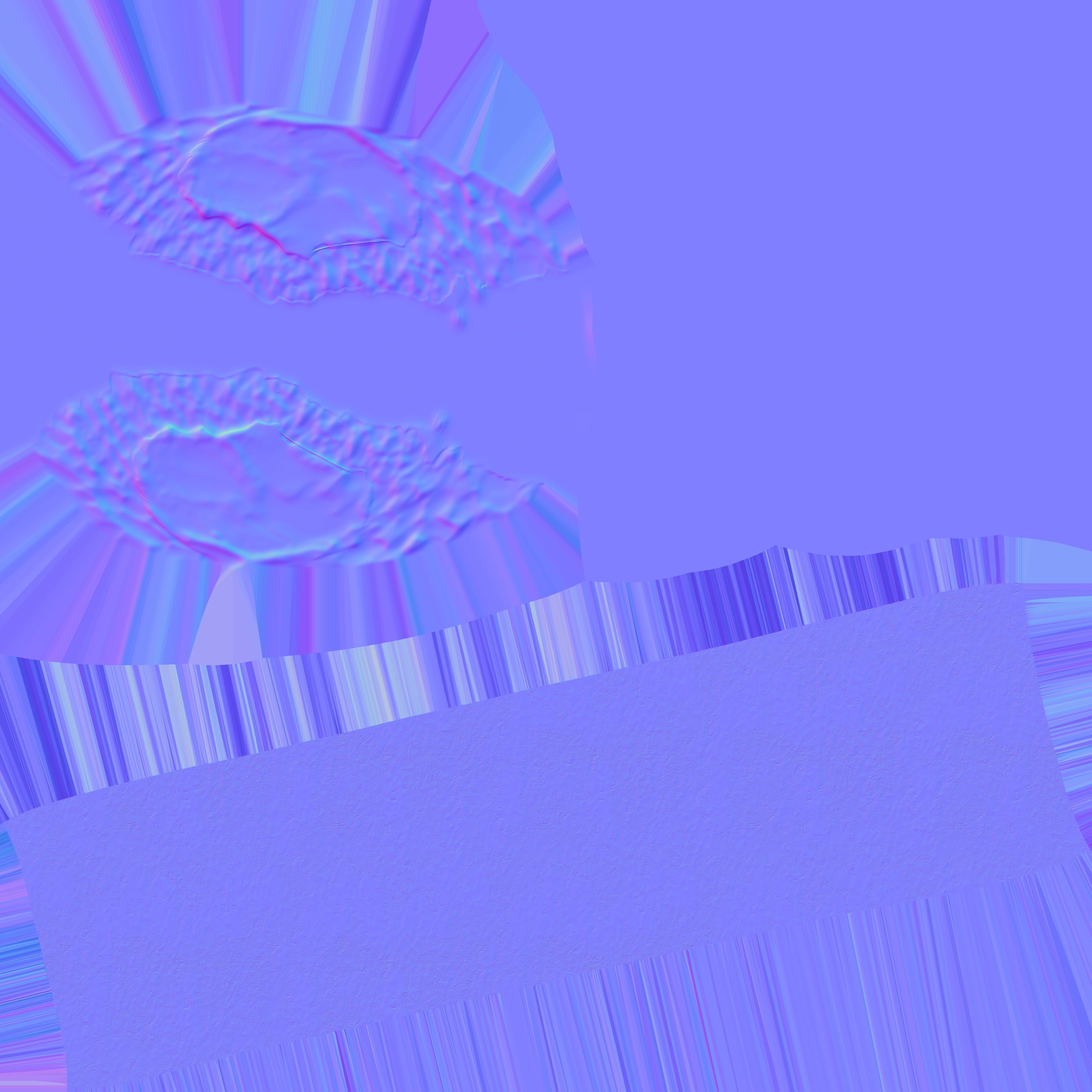 Crispy tiger prawn Low-poly 3D model_3