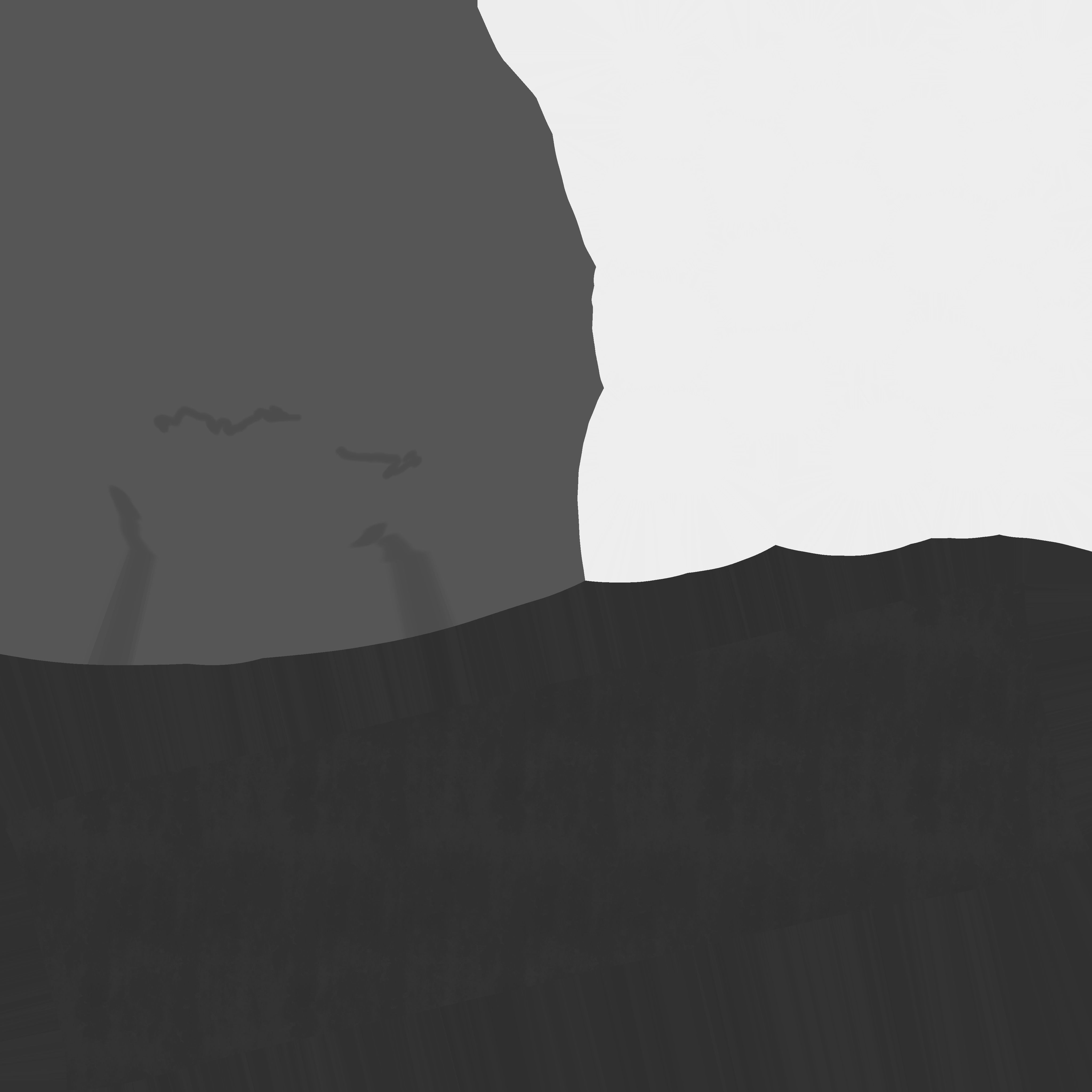 Crispy tiger prawn Low-poly 3D model_4