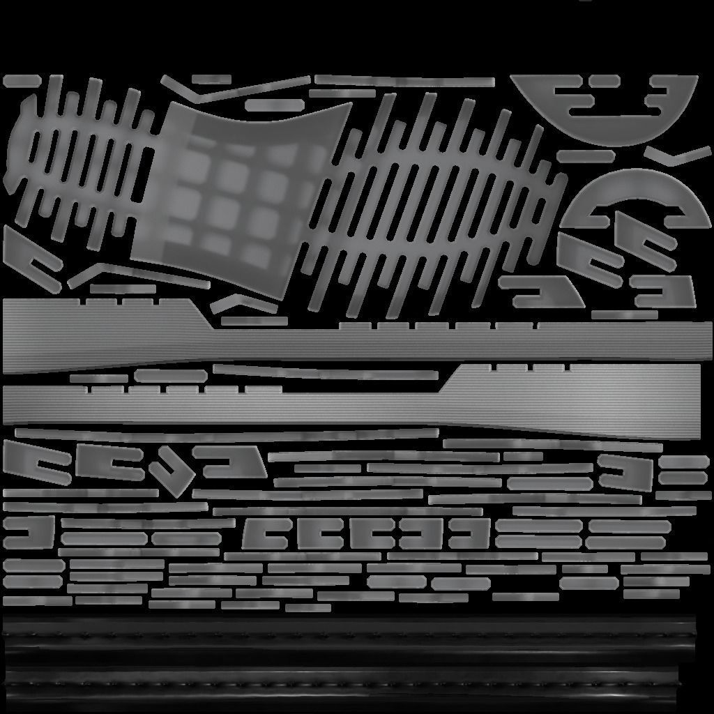 CLASSIC MENS 3D SHOES - LEATHER Low-poly 3D model_12