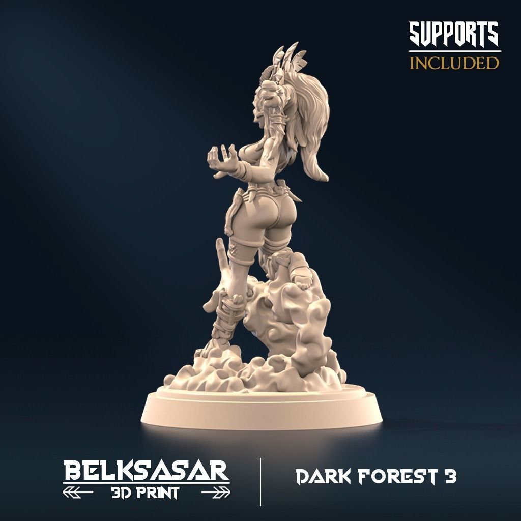 Forest Mistcaller D 3D print model_1