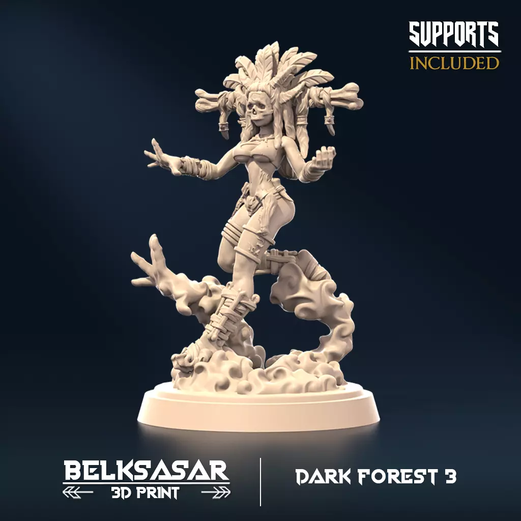 Forest Mistcaller D 3D print model_0