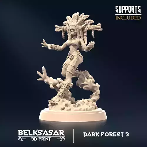 Forest Mistcaller D 3D print model