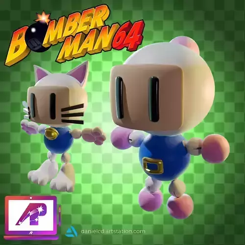 Bomberman 64 Custom Collection 1 3D print model