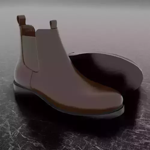 CLASSIC 3D BOOTS - LEATHER - BROWN - HIGH
