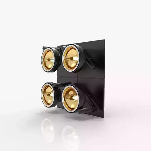 Indoor quadruple Lamp 06