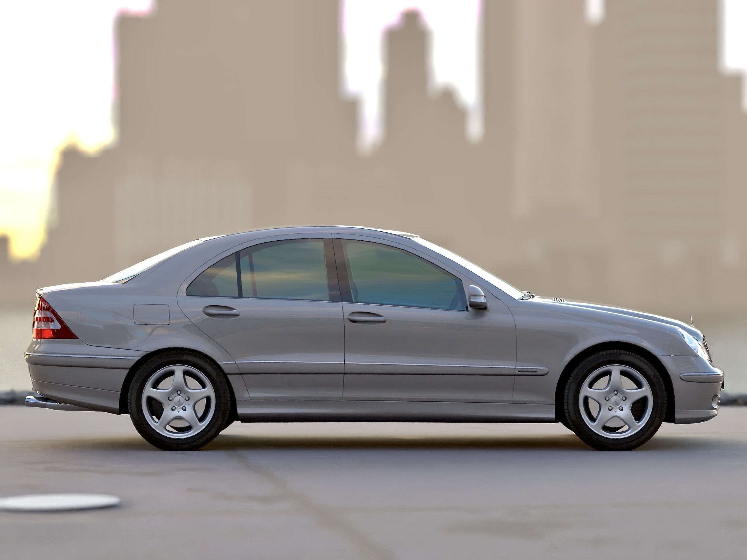 Mercedes-Benz  C-Class  2006 3D model_3