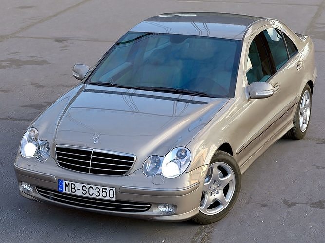Mercedes-Benz  C-Class  2006 3D model