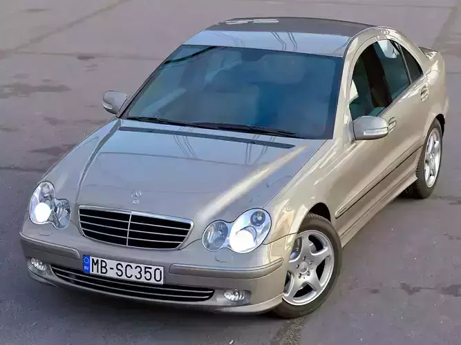 Mercedes-Benz  C-Class  2006 3D model