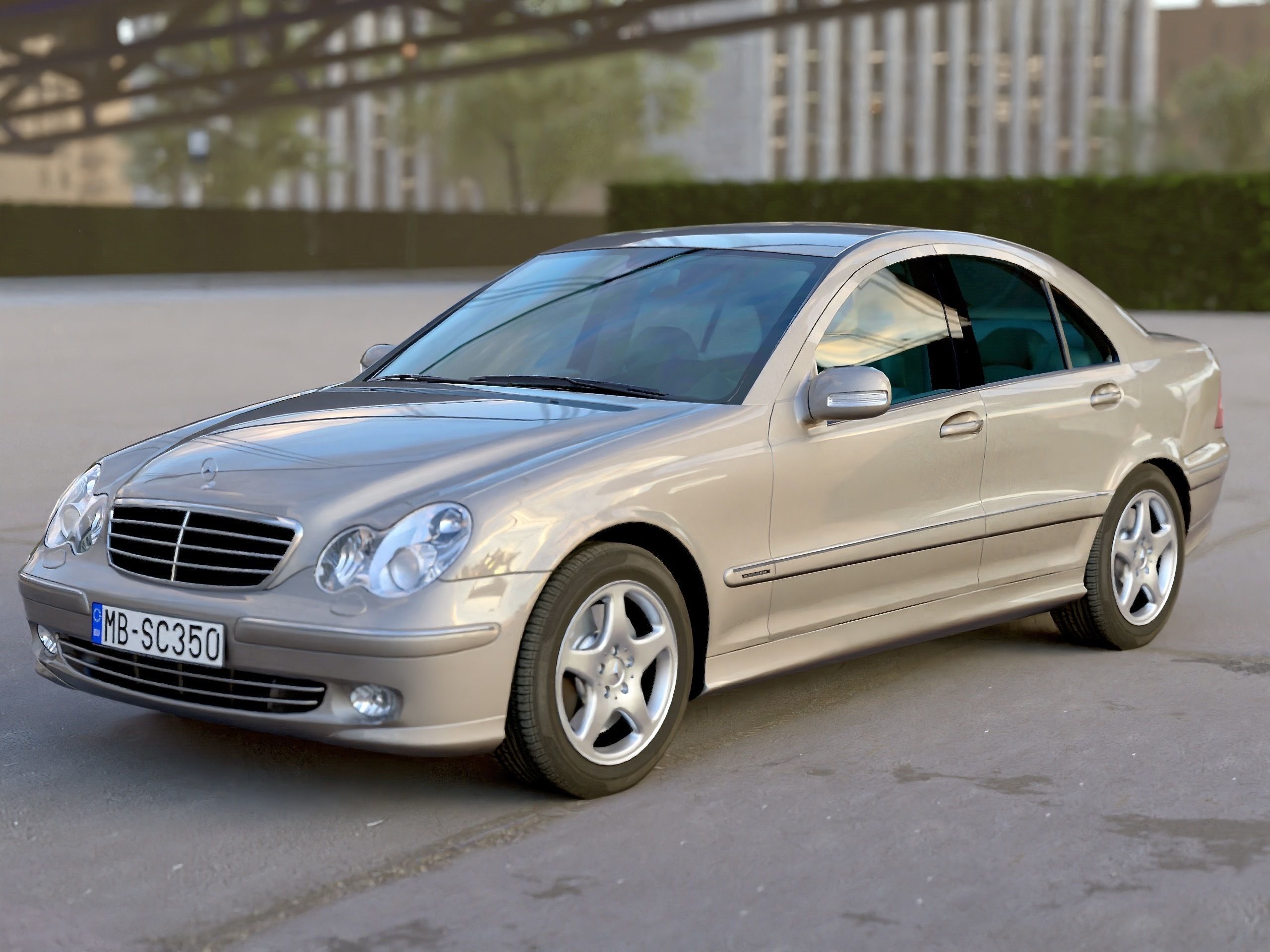 Mercedes-Benz  C-Class  2006 3D model_5