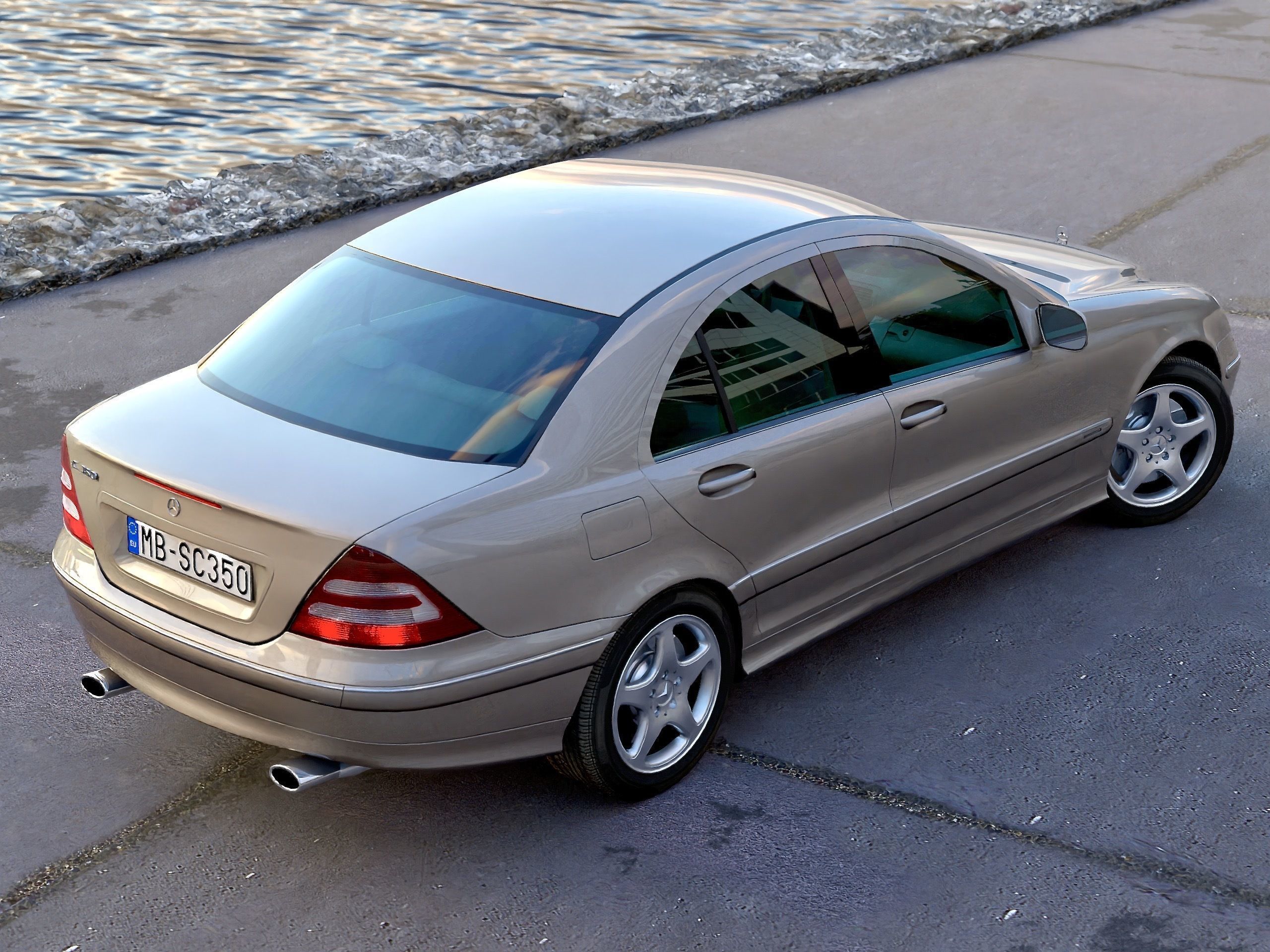 Mercedes-Benz  C-Class  2006 3D model_1