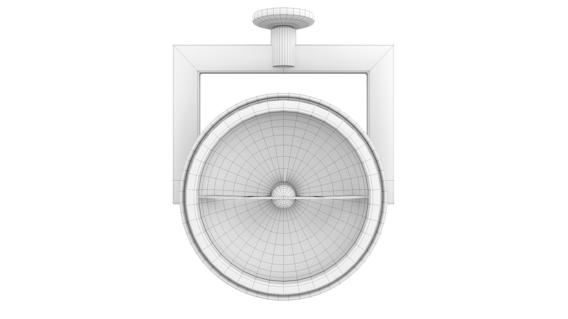 Hanging Lamp 07 Low-poly 3D model_15
