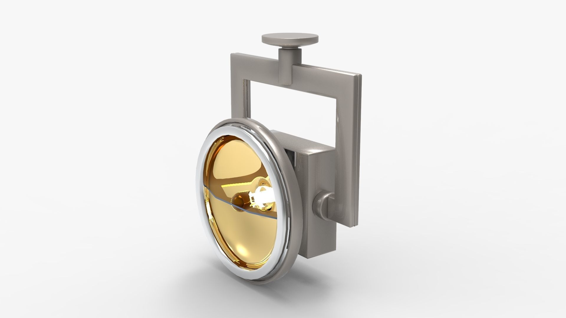 Hanging Lamp 07 Low-poly 3D model_2