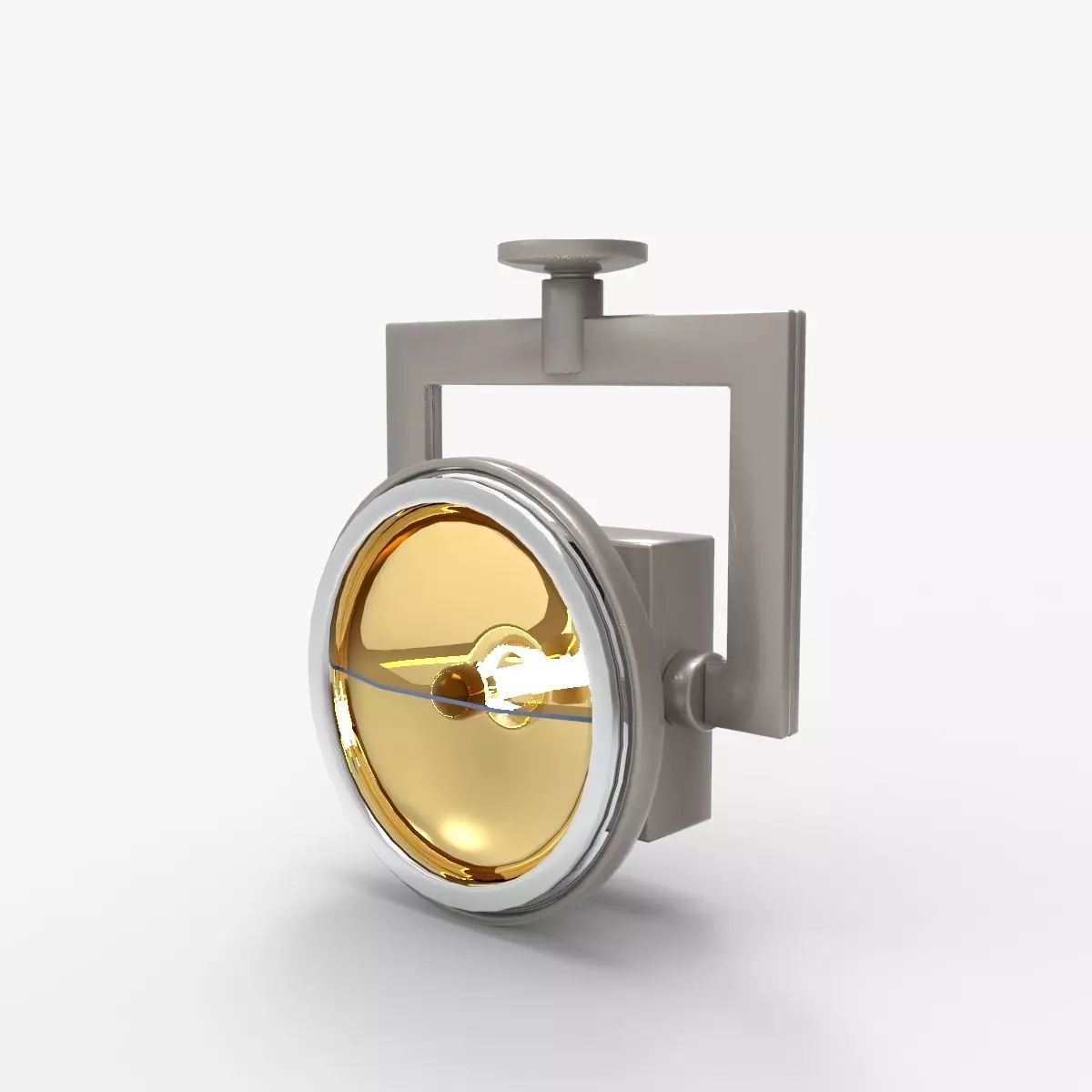 Hanging Lamp 07 Low-poly 3D model_0