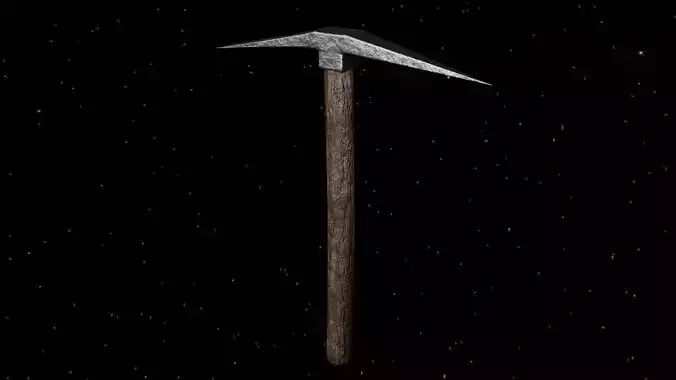 Pickaxe Low-Poly 3d model