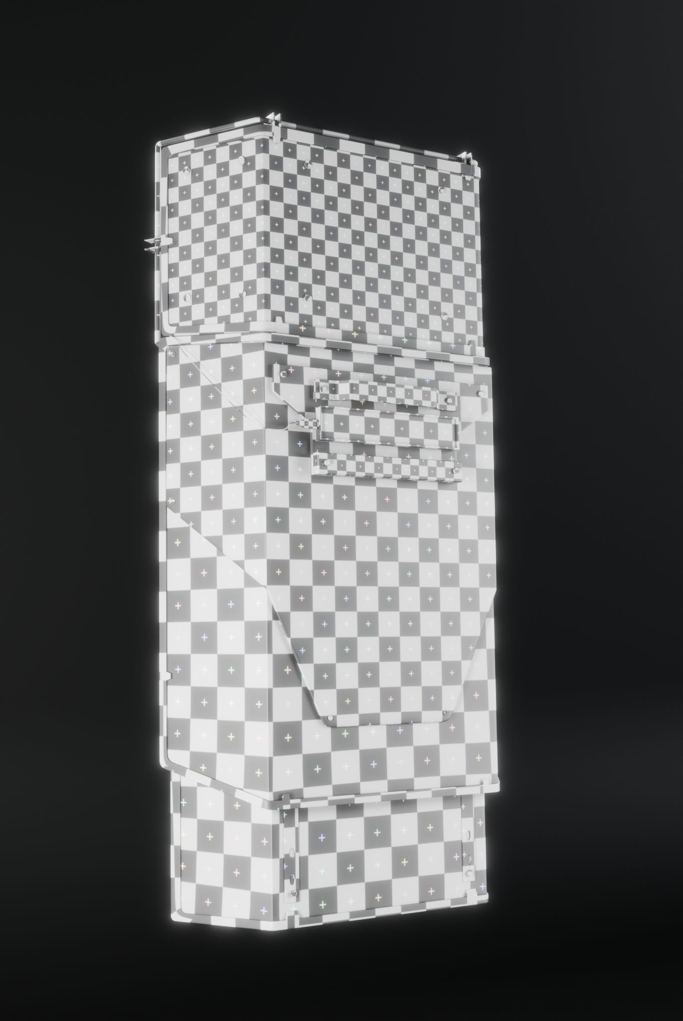 MW Riot shield Low-poly 3D model_3