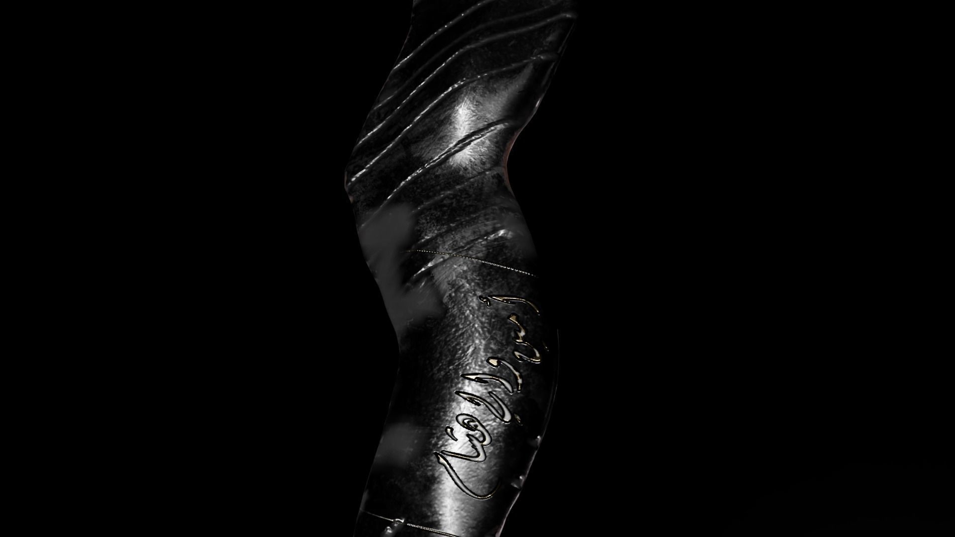 Keris Dagger 3D model_6