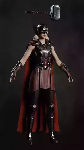 Jane foster 3d Model