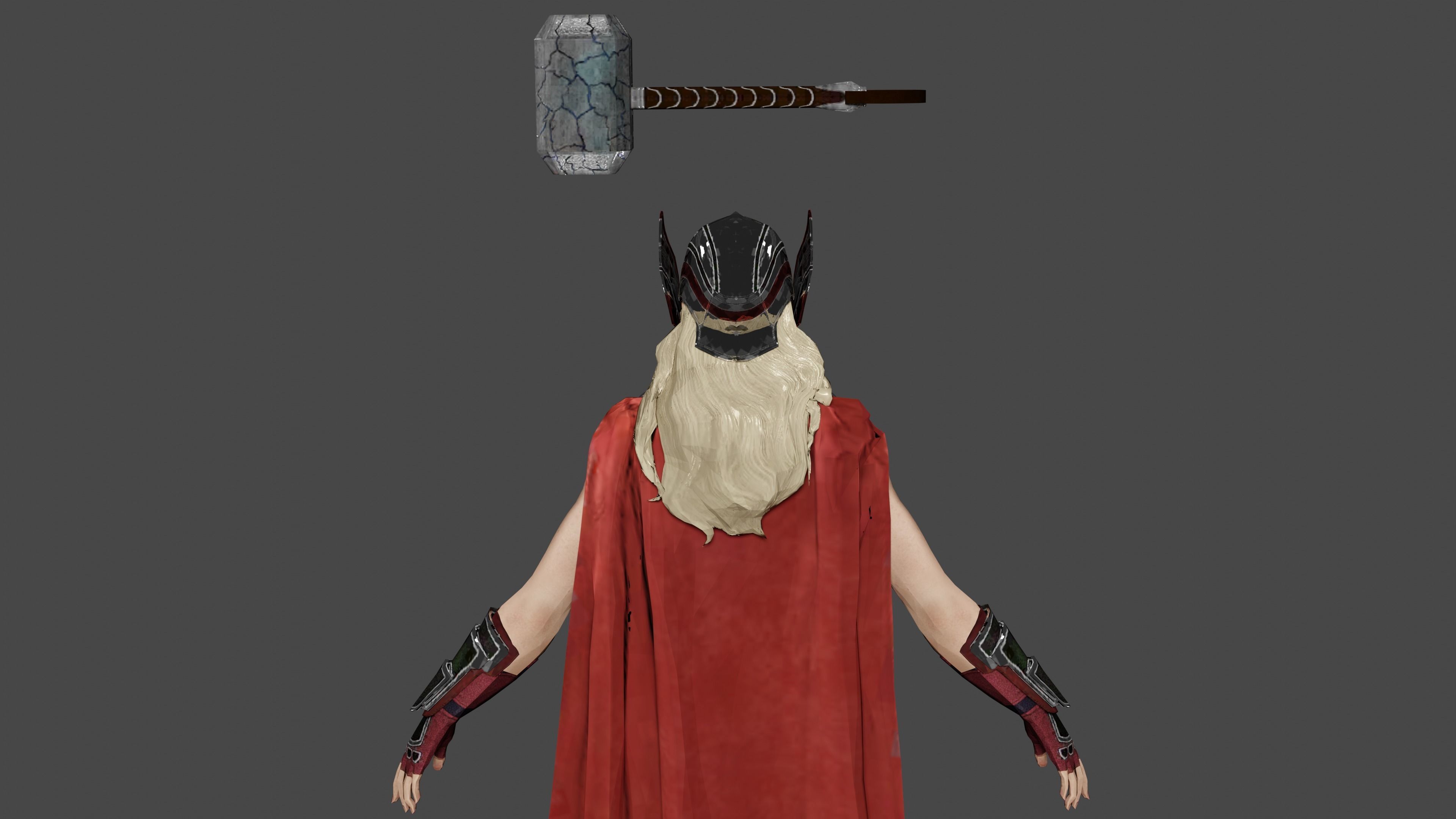 Jane foster 3d Model 3D model_5