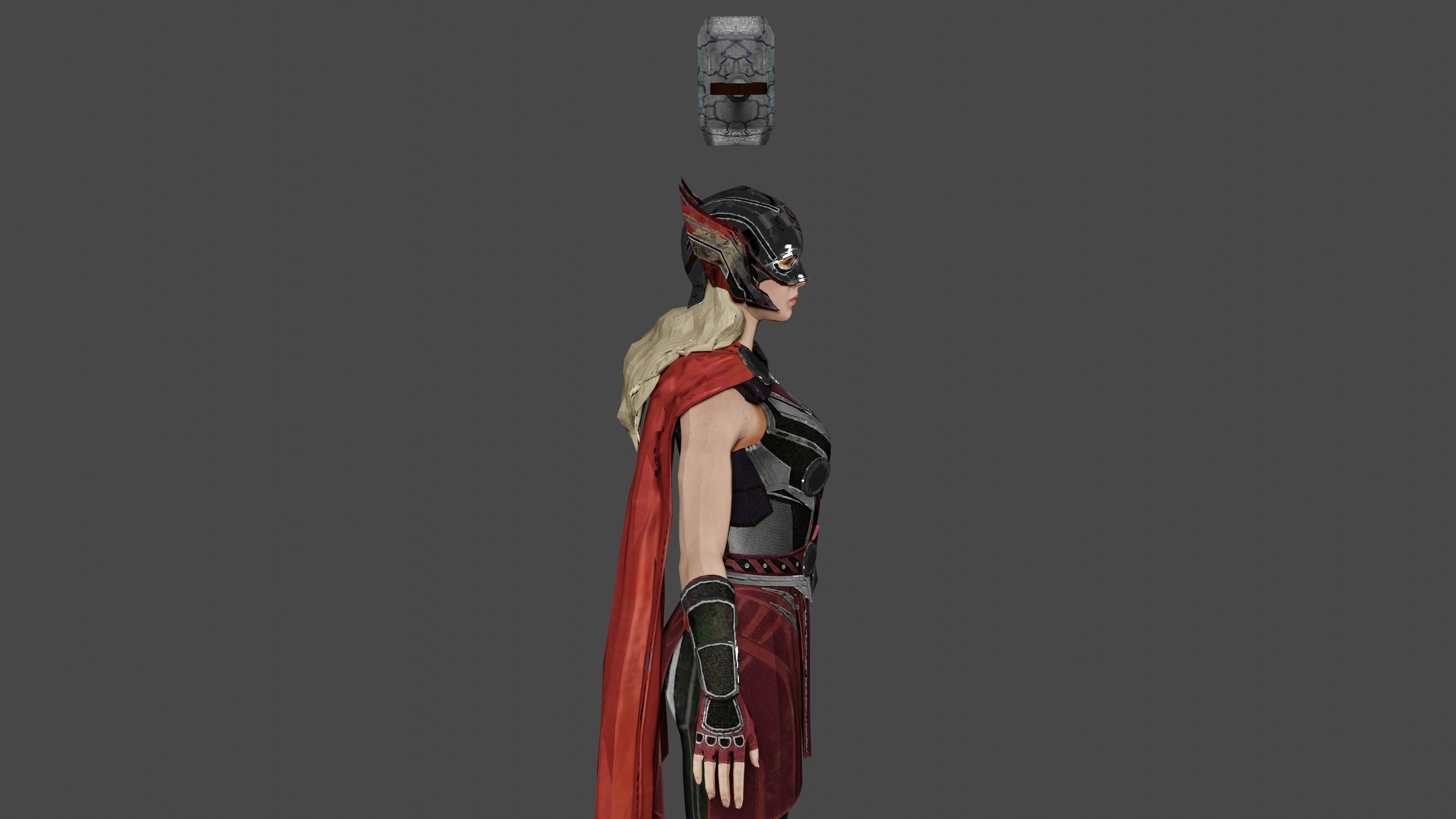 Jane foster 3d Model 3D model_3