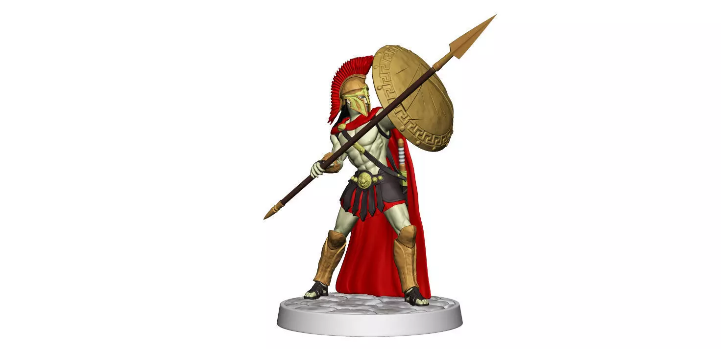 Spartan 7 Second set Medium spartan army 3D print model_0