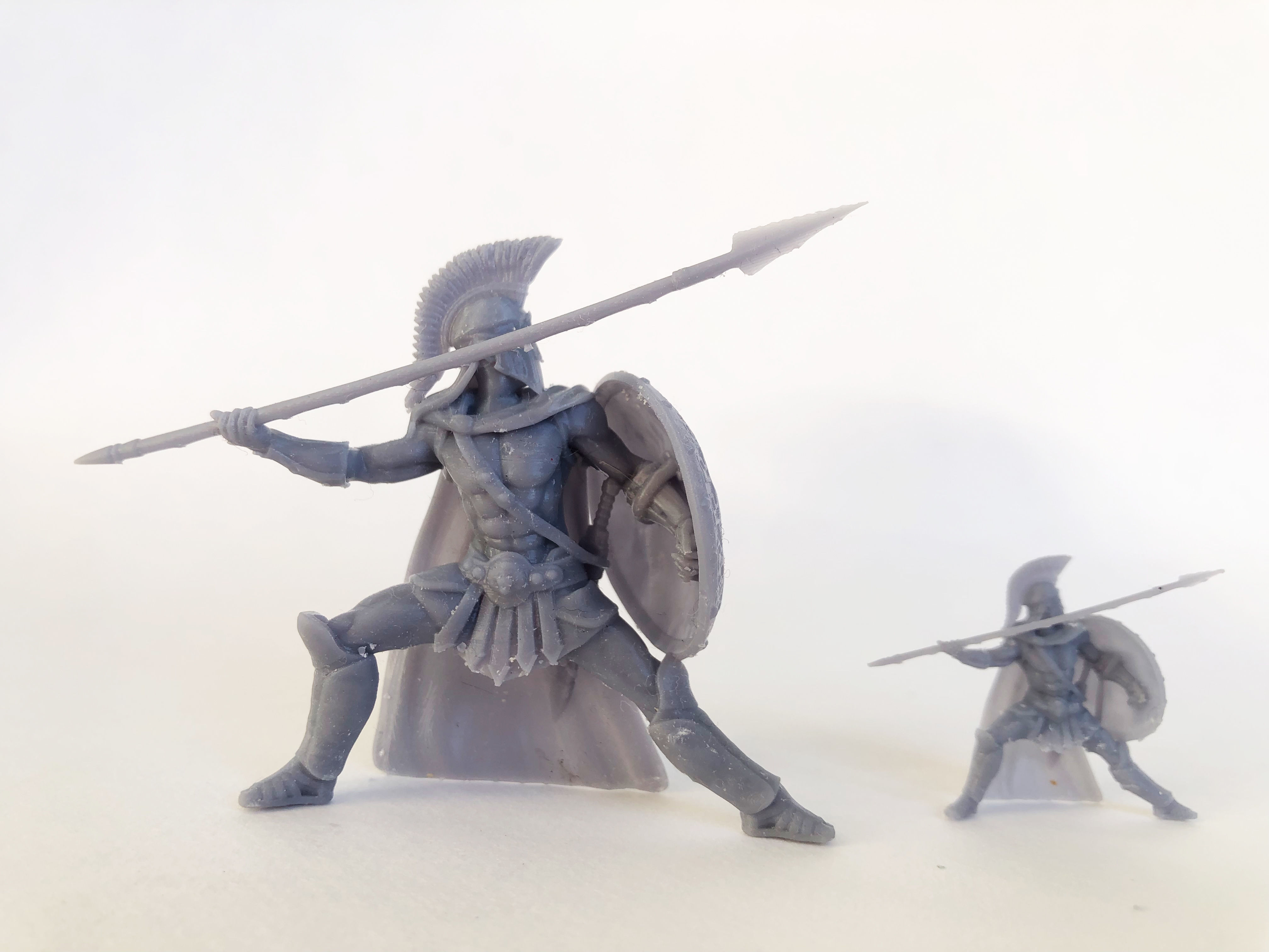 Spartan 8 Second set Medium spartan army 3D print model_5