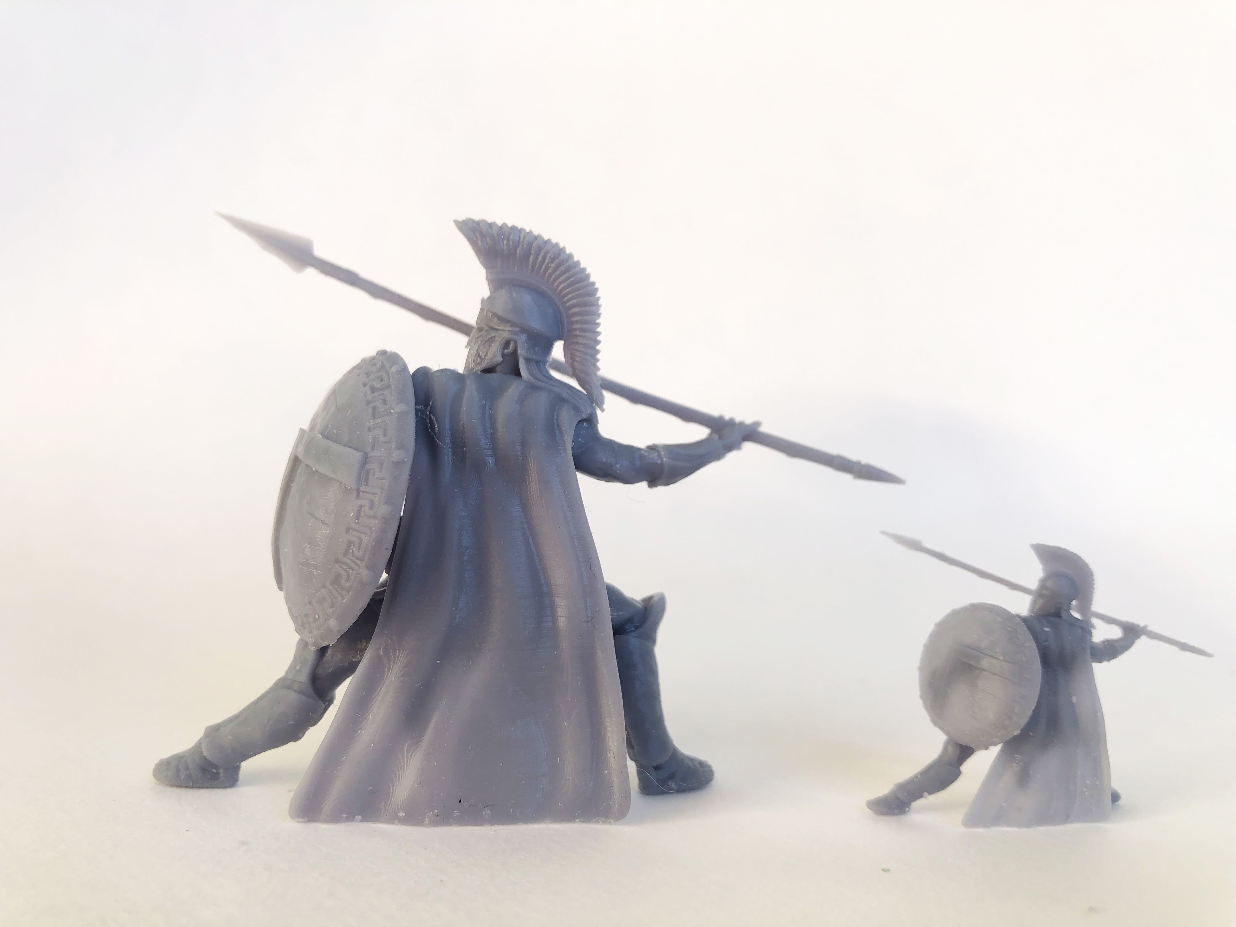 Spartan 8 Second set Medium spartan army 3D print model_6