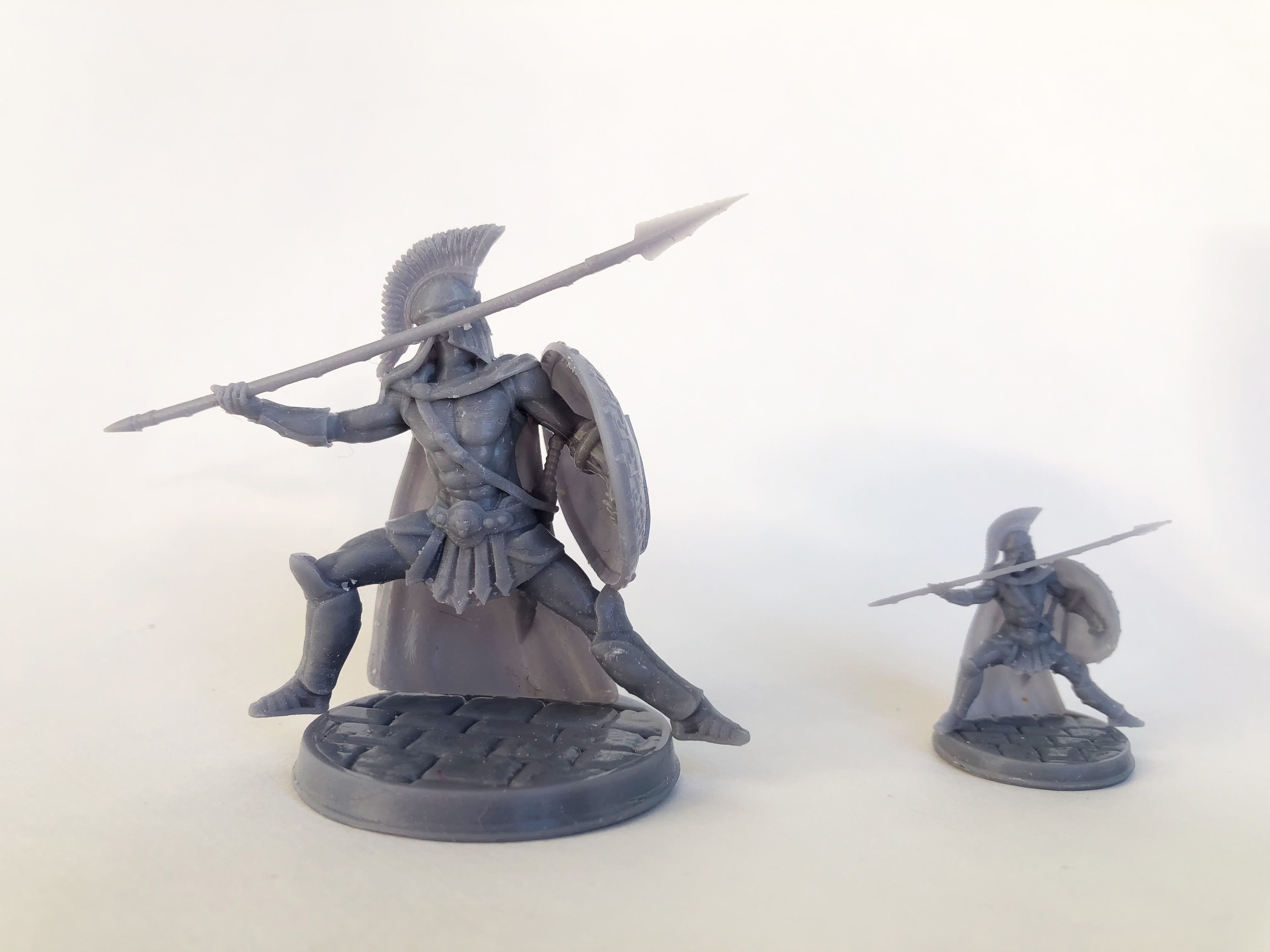 Spartan 8 Second set Medium spartan army 3D print model_7