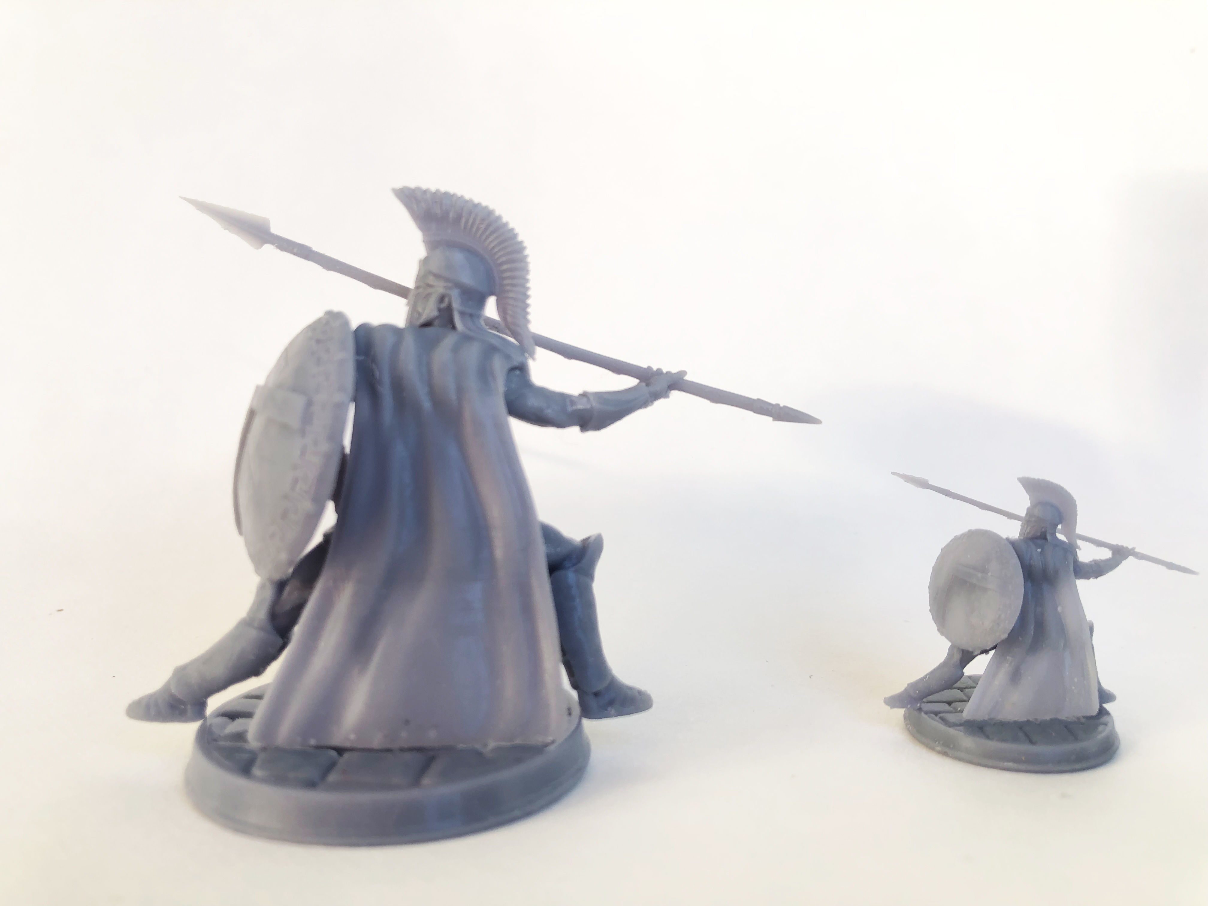 Spartan 8 Second set Medium spartan army 3D print model_8