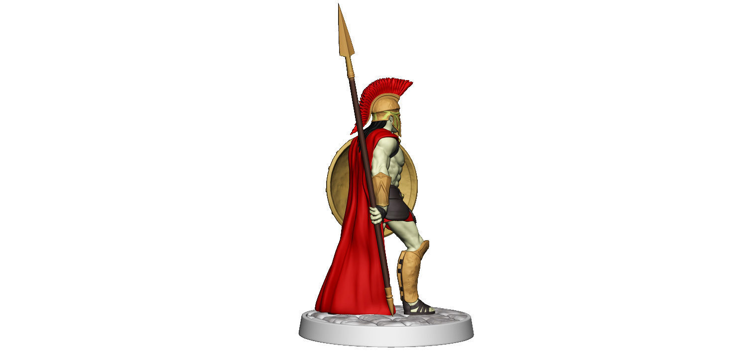 Spartan 9 Second set Medium spartan army 3D print model_23