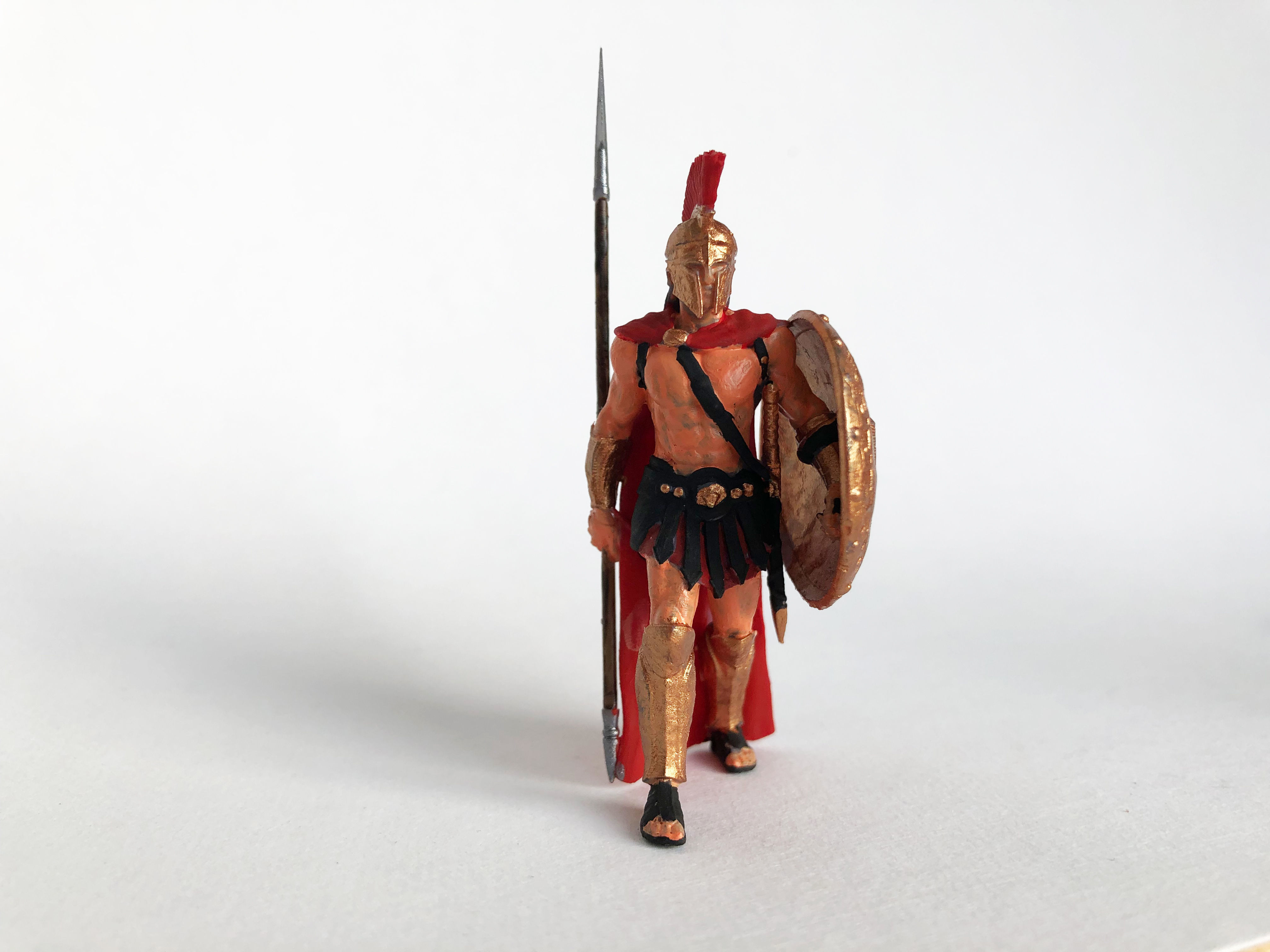 Spartan 9 Second set Medium spartan army 3D print model_3