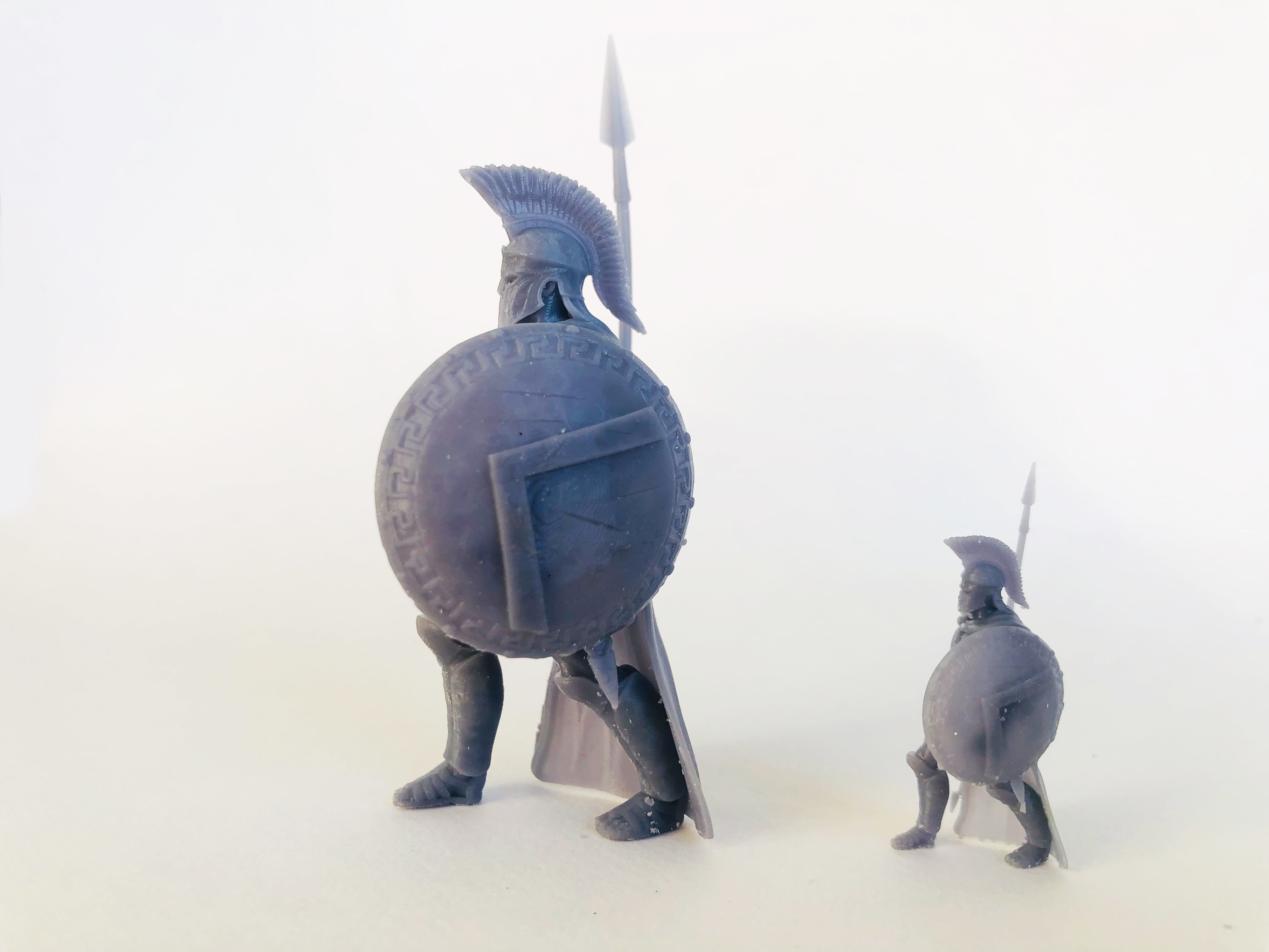 Spartan 9 Second set Medium spartan army 3D print model_7