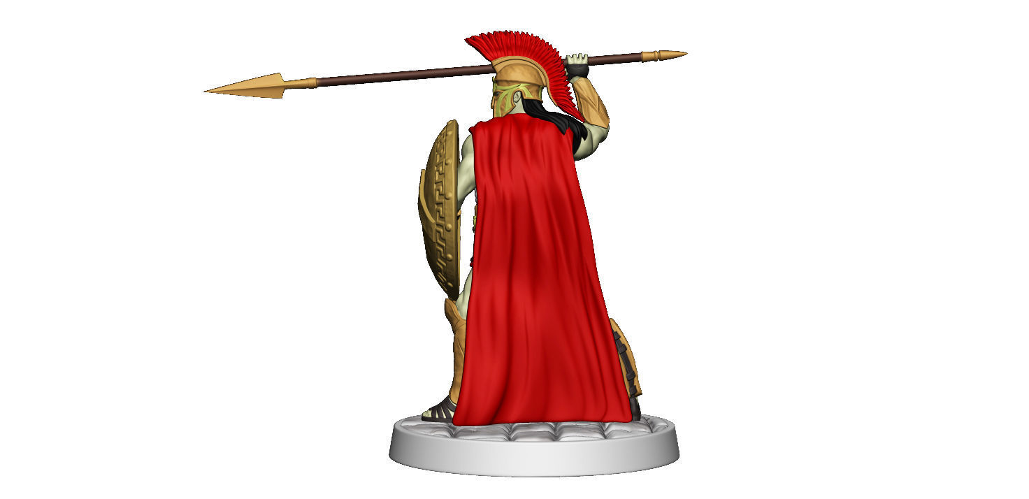 Spartan 10 Second set Medium spartan army 3D print model_19